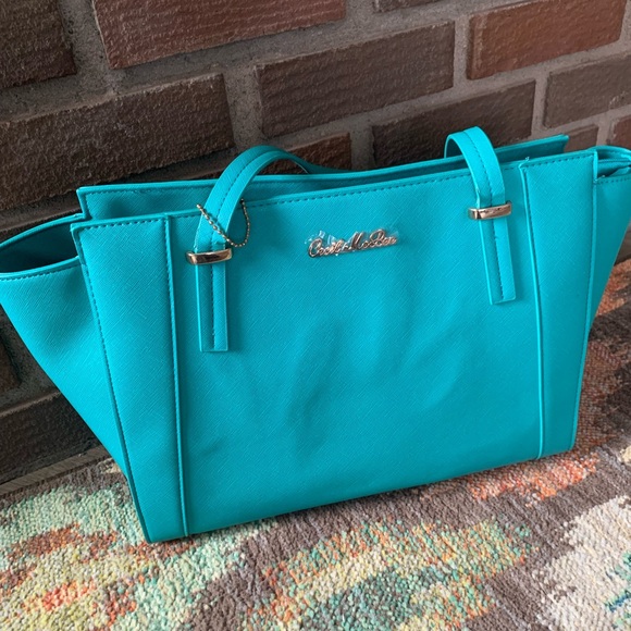 Cecil Mcbee teal bag - Picture 4 of 5